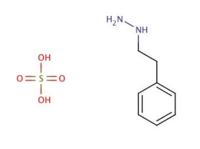 Fenelzyna - wzór cząsteczkowy - Zion Pharma